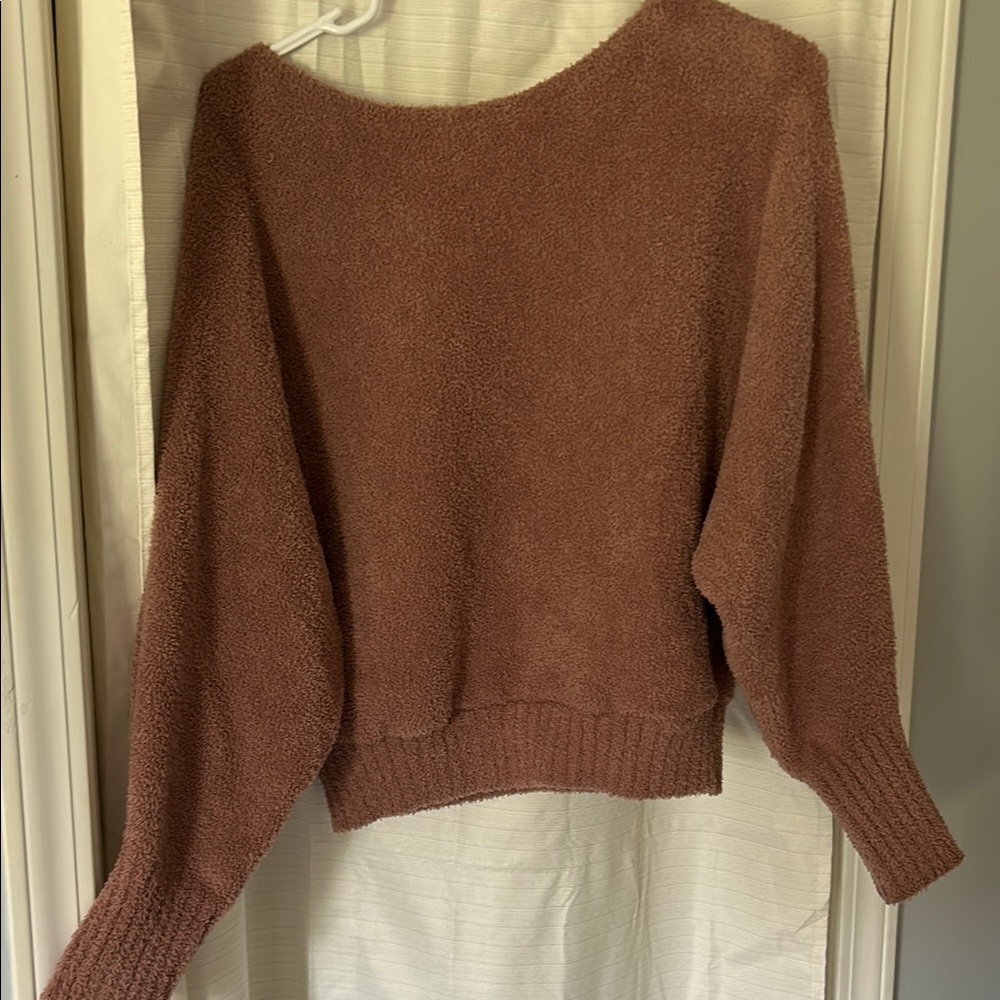Cozy Women's Sweater in pink